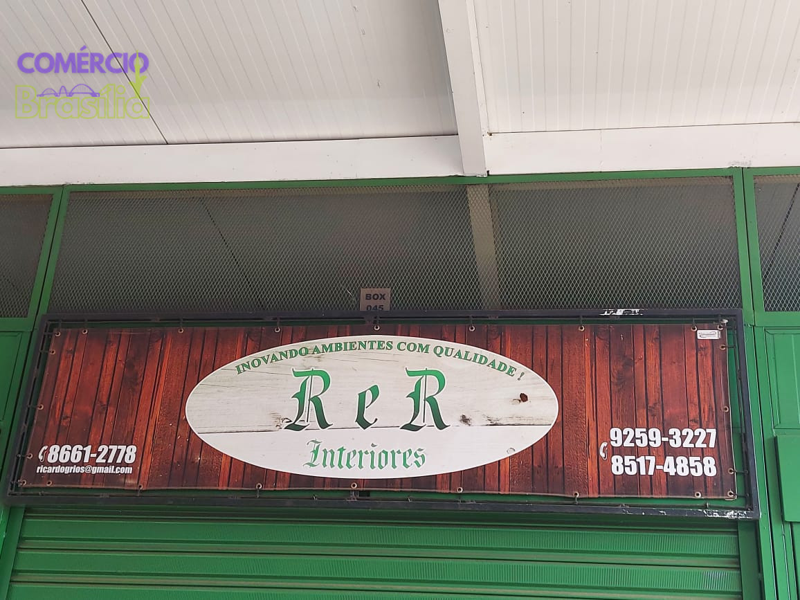 R & R Interiores, Bloco A da Feira da Torre, Brasília-DF, Comercio Brasília