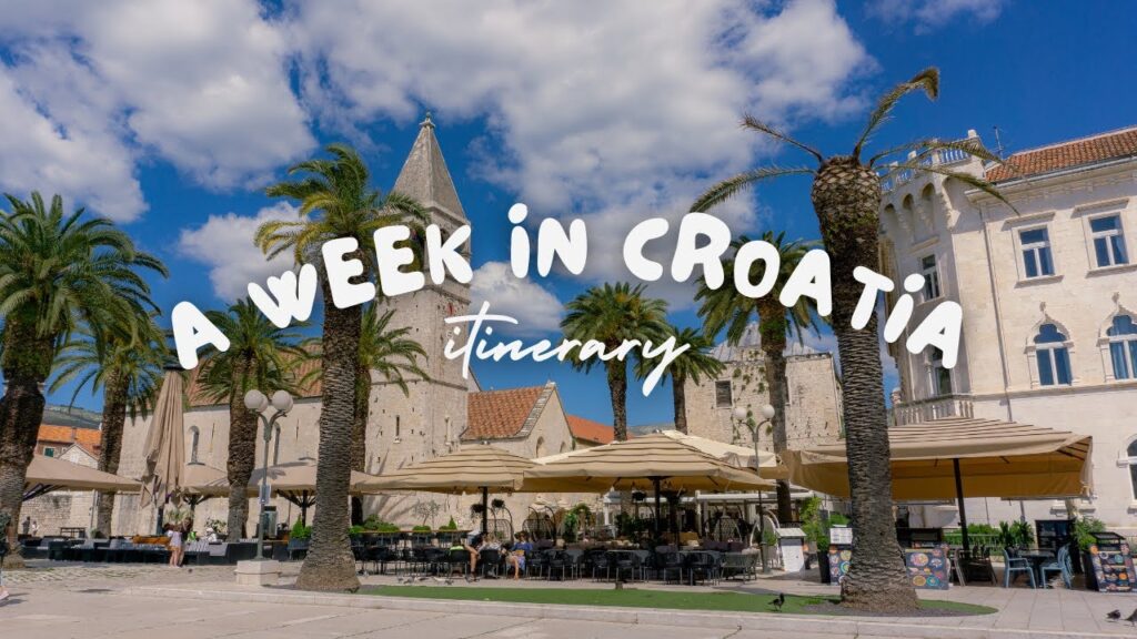 croatia travel itinerary